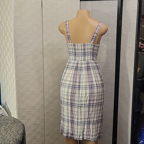 BRAND NEW COCO+JAMIESON GING-HAM  STRAPLESS  CUTOUT DESIGN DETAILS FRONT DRESS - Picture 6 of 15